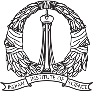 indian institute of science black logo